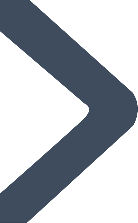 Dark blue arrow icon pointing to the right with a transparent background