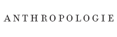 Anthropologie logo in black text on a transparent background.