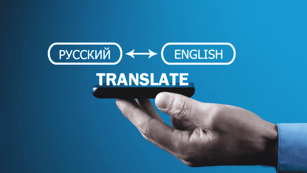 Multilingual customer help with live language translation.