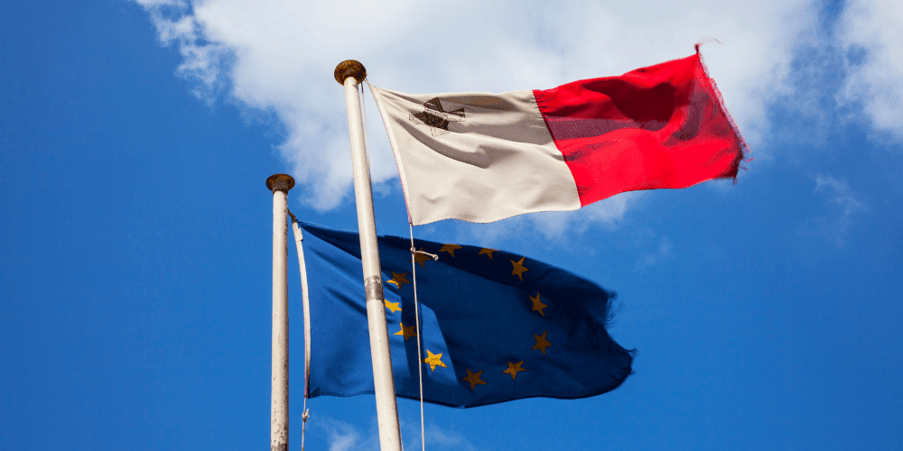 Valletta skyline in Malta, overlooking the Mediterranean Sea. A fast-growing hub for multilingual customer service outsourcing in Europe.